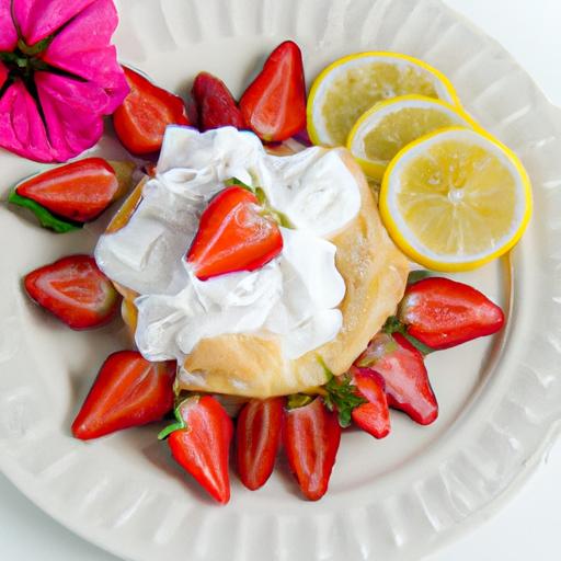 Lemon Meringue Strawberry Shortcake: A Zesty Sweet Delight