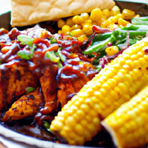 Sizzling BBQ chicken & corn Skillet: A Flavorful Delight