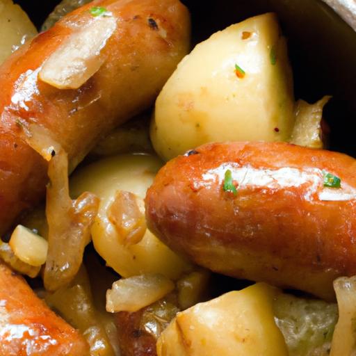 Sizzling Sausage & Potatoes: A hearty Comfort food Delight