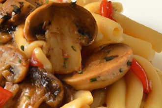 Rich & Creamy Mushroom Chicken Pasta: A Savory Delight