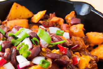 Bold & Savory: Spicy Chorizo Potato Campfire Skillet Recipe